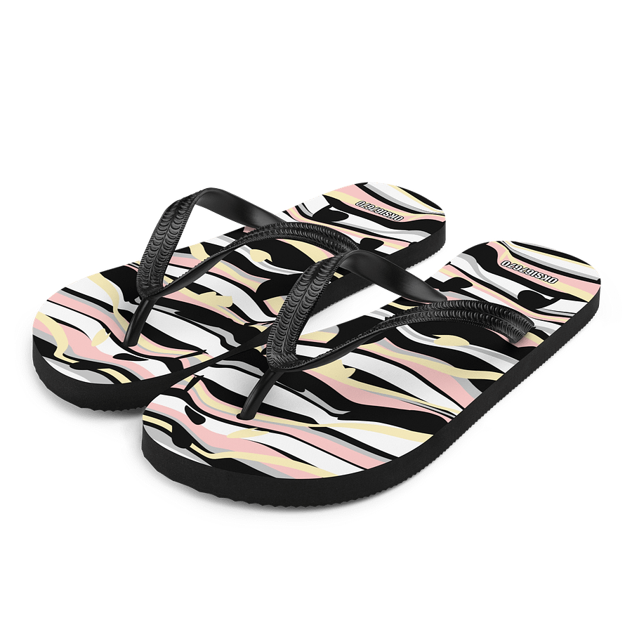 Symmetry Wave Custom Flip-Flops product image (1)