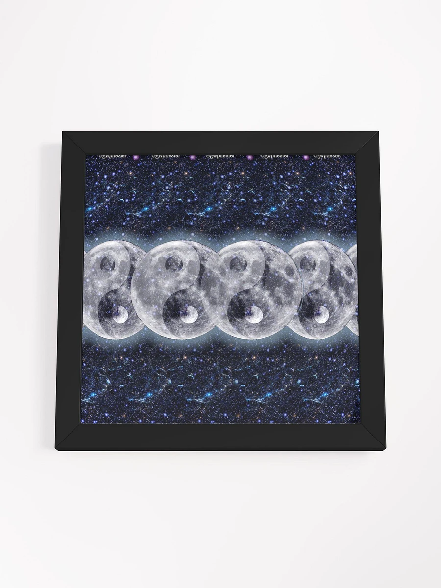 Lunar Yin & Yang - Framed 3D Stereogram Poster product image (16)