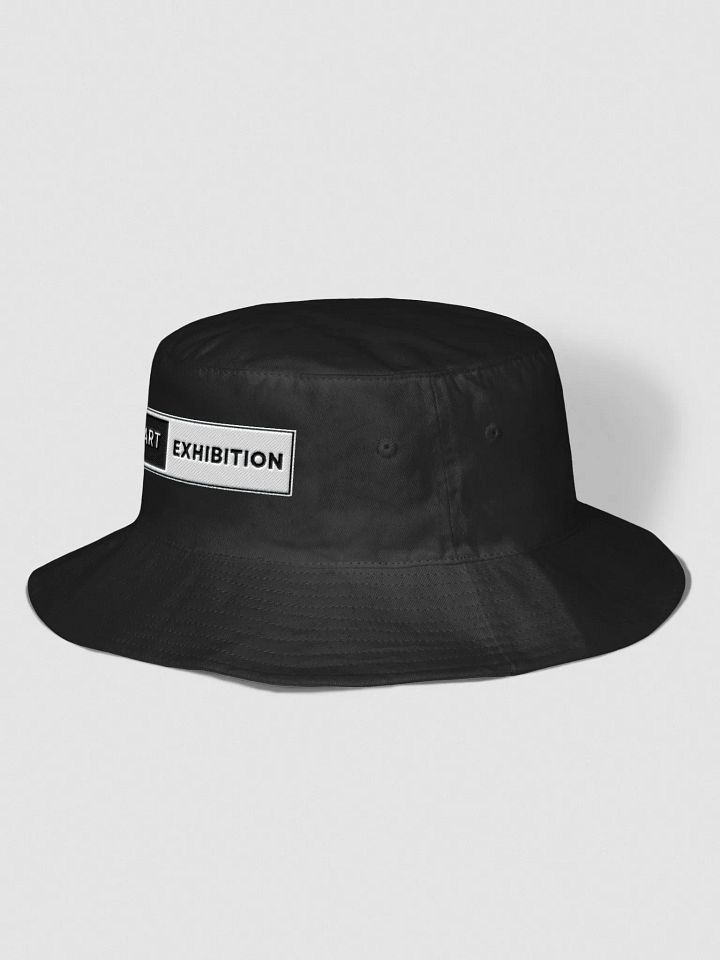 Black "AI Art Exhibition" Flexfit Bucket Hat product image (2)