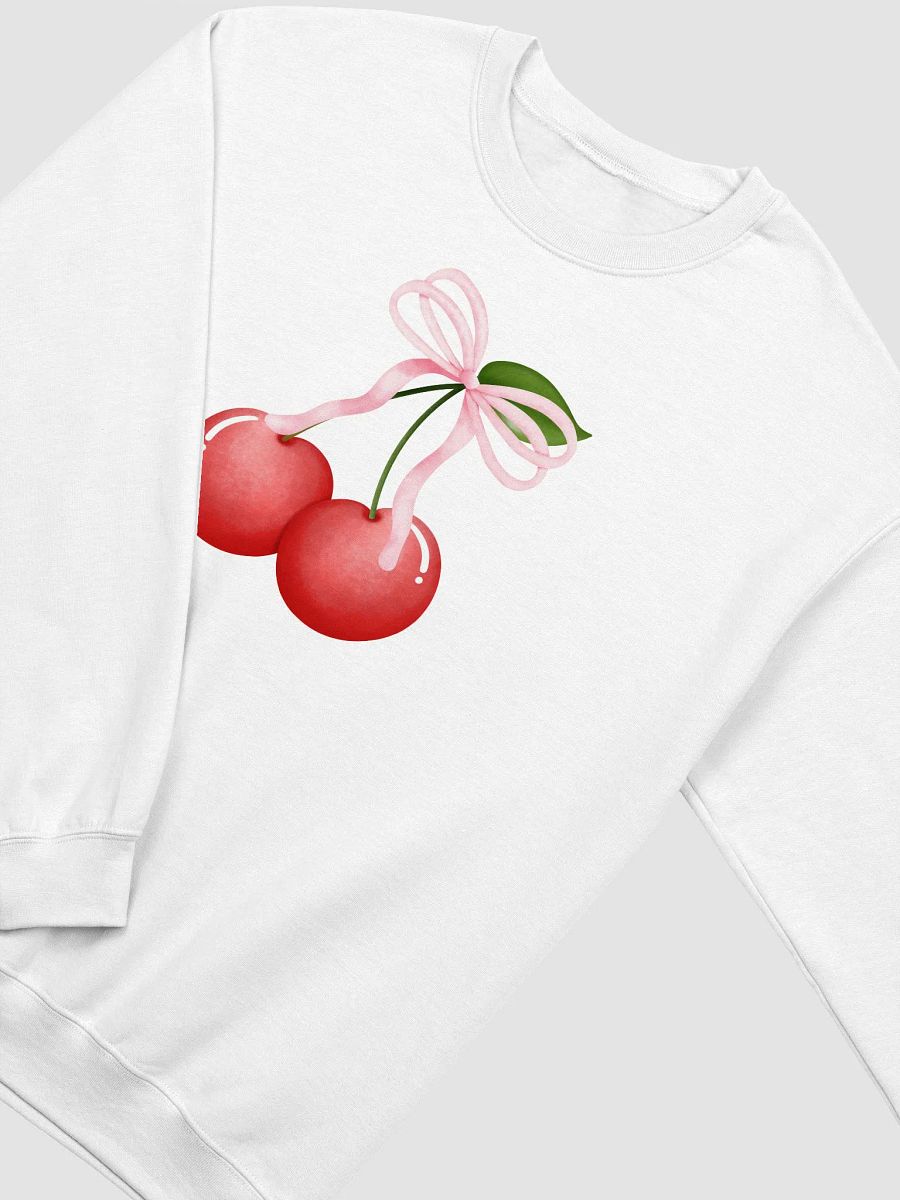 Cherries with Coquette Bow Sweatshirt product image (4)
