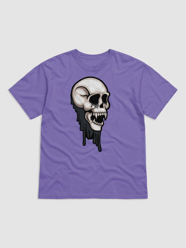 Def-Zombie Skull Shirt- Violet product image (1)