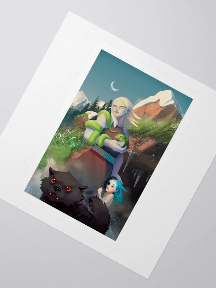 Angrboda, Fenrir, Jormungandr, and Hela product image (2)