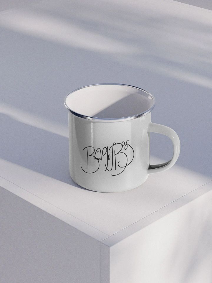 Ghost in a Bag - Enamel Mug product image (2)