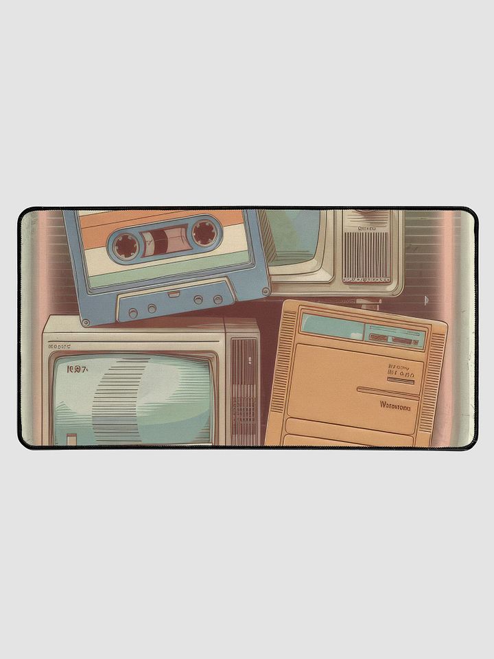 Retro Gadget Desk Mat product image (1)