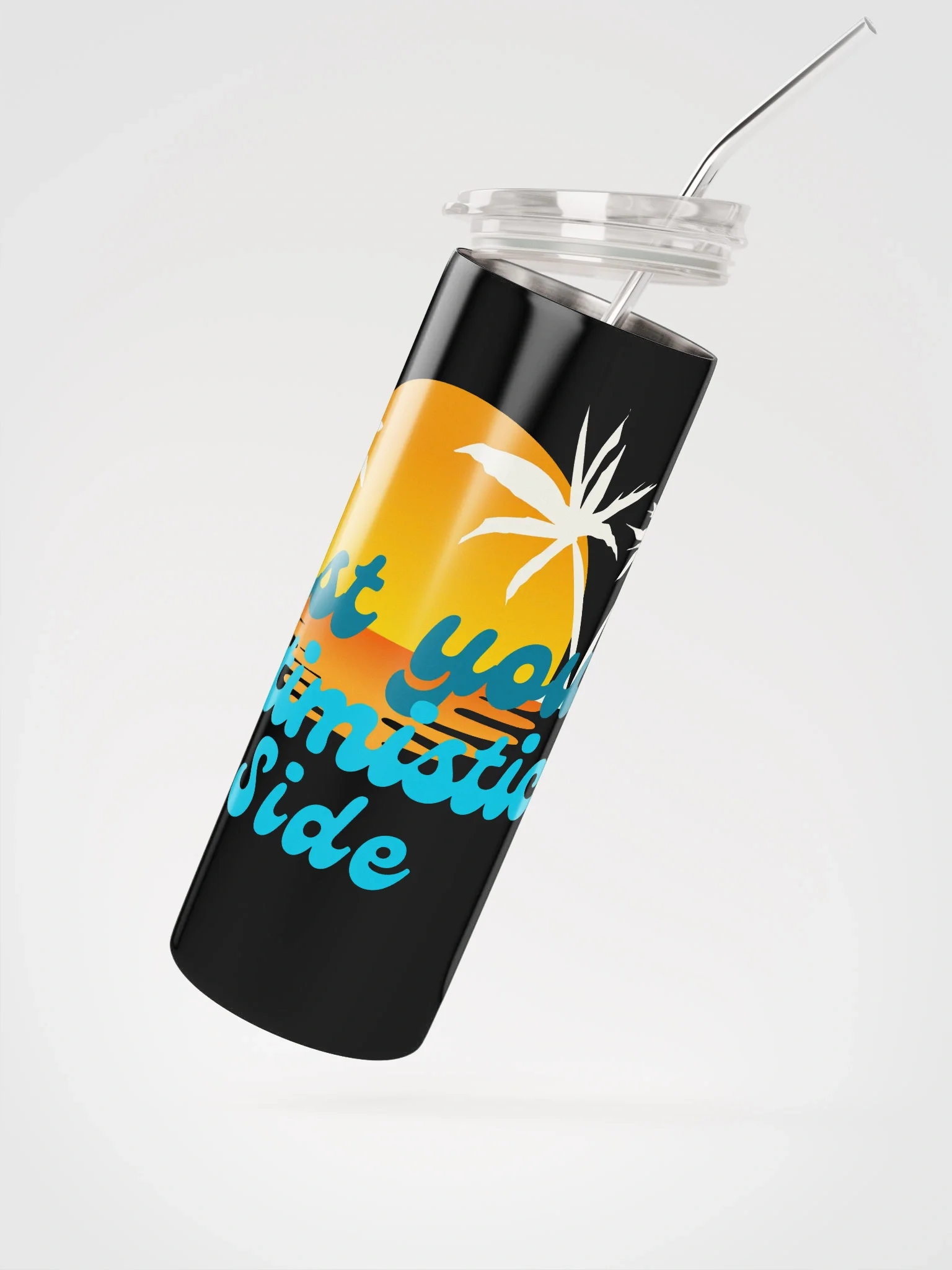 Optimistic Sunset Stainless Steel Tumbler product image (2)