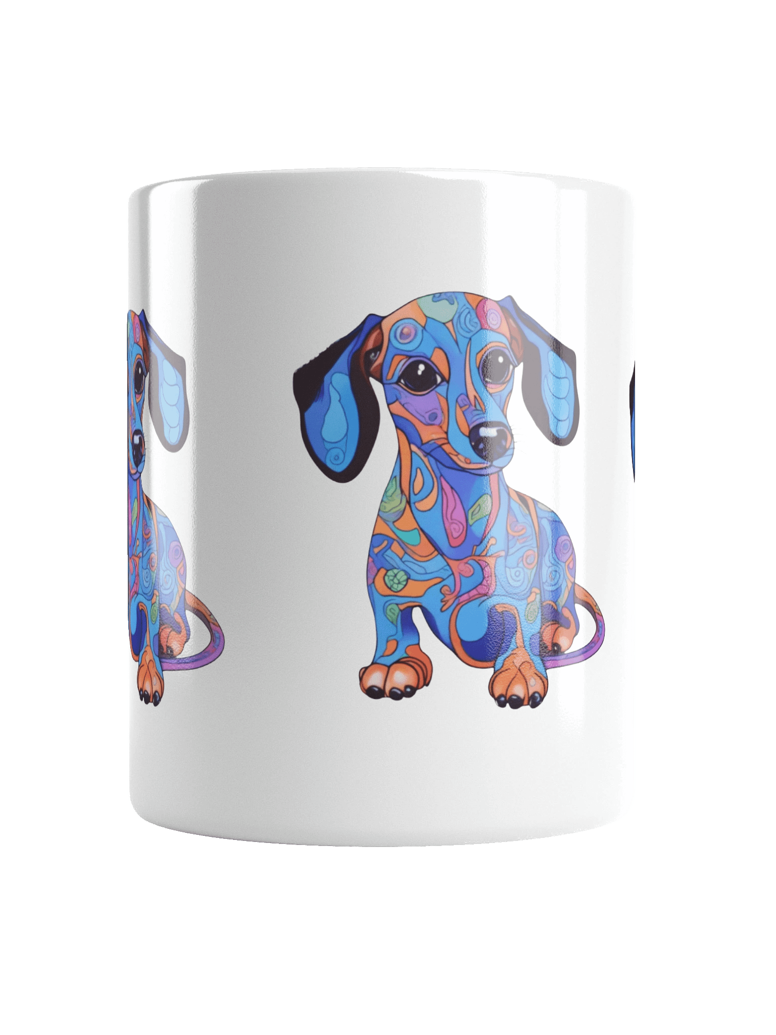 Psychedelic Dachshund #1 - Mug product image (7)