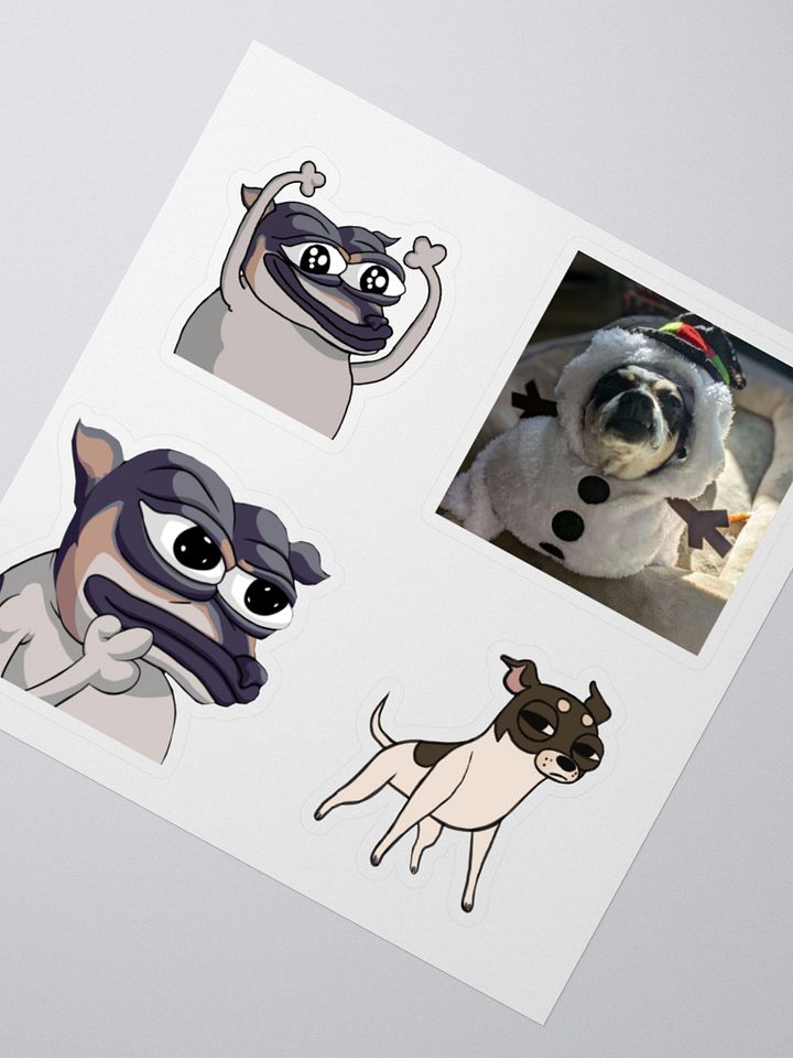 Pawsitively Adorable Cookie the Dog Sticker Set product image (2)