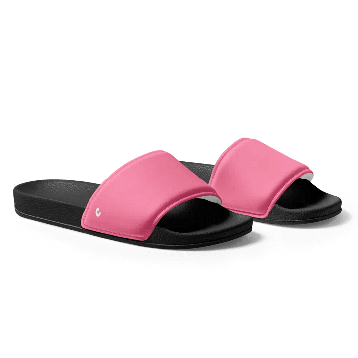 Pink/Black Women's Slides product image (2)