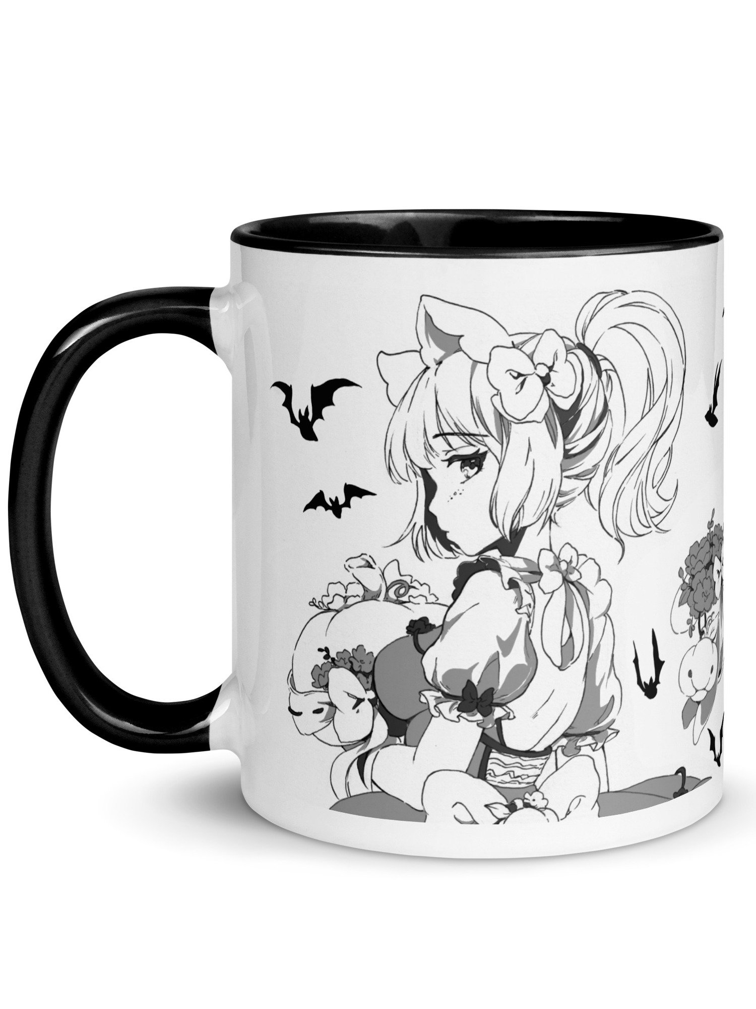 Fall 2025 ♥Pumpkabell♥ Waifu Mug [GOTH EDITION] product image (4)