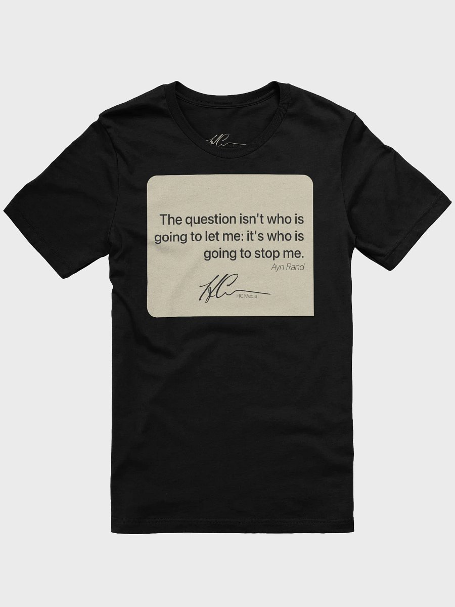 Ayn Rand Q1 - T-Shirt Beige product image (1)