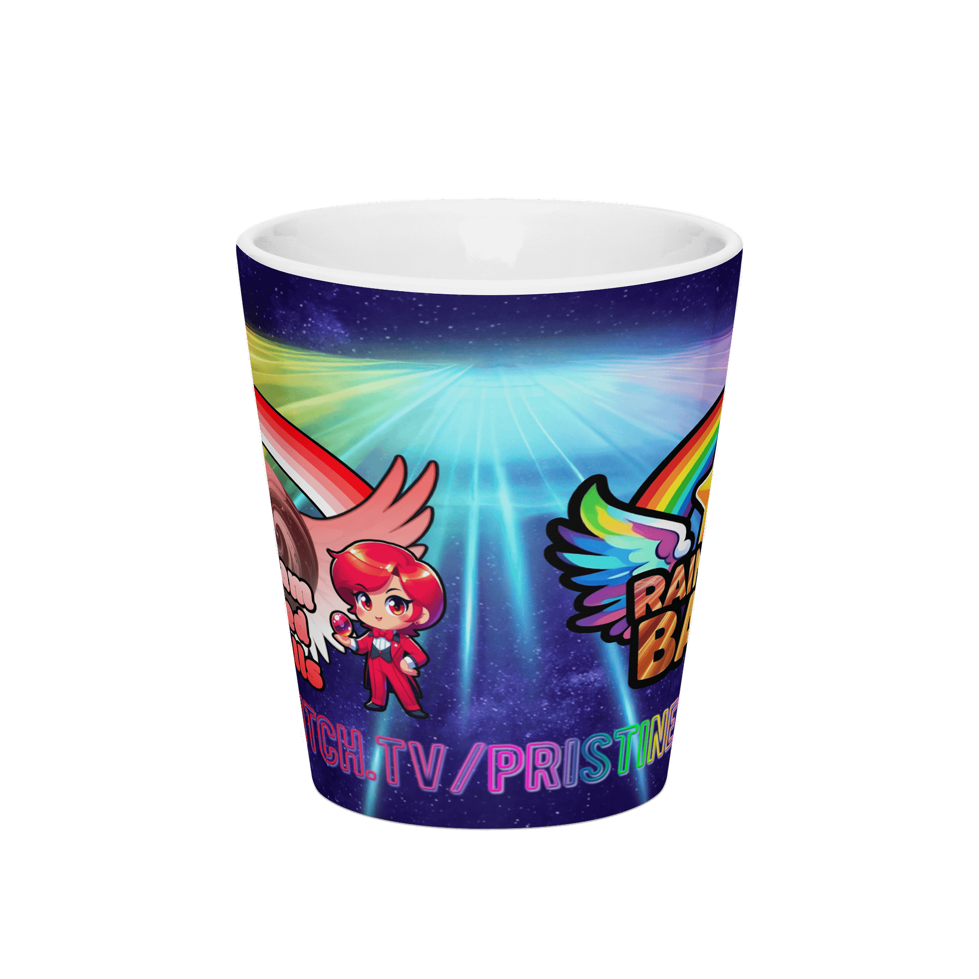 Team Red Balls Latte Mug product image (2)