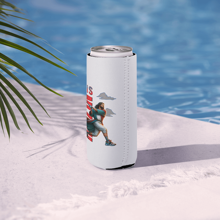 He Is Rizzin Baseball Robe Can Cooler product image (6)