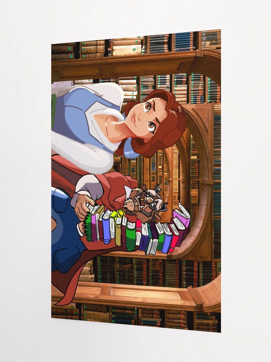 Beauty in the library - poster product image (5)