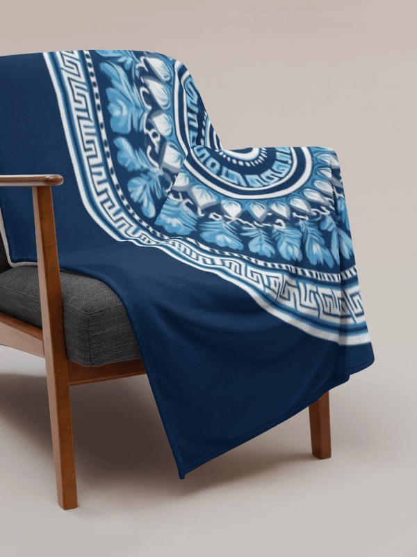Cycladic Charm Mati Throw Blanket product image (3)