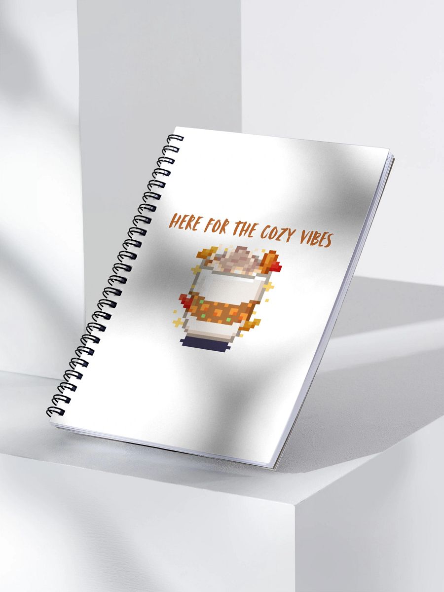 Here for the cozy vibes Notebook product image (3)