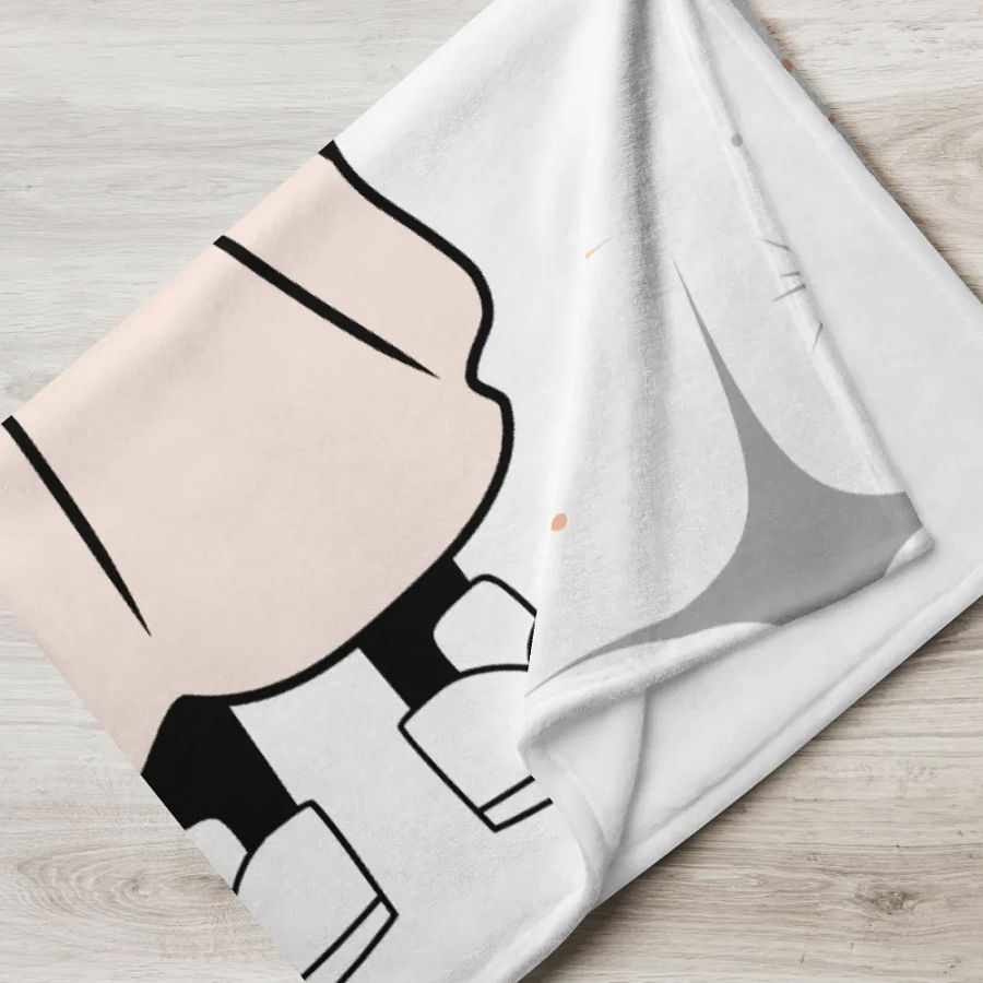 Ghost Friends Throw Blanket product image (6)