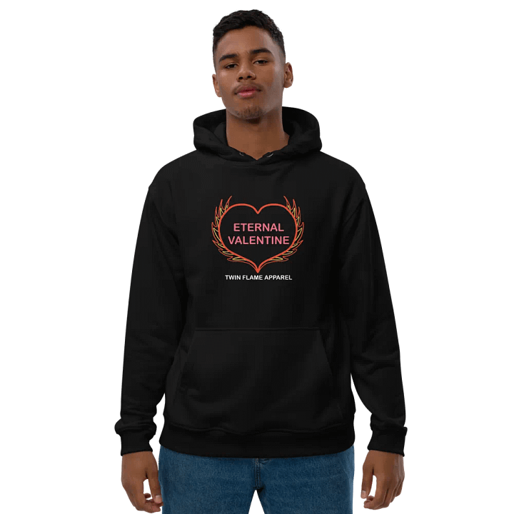 'Eternal Valentine' Premium Organic Cotton Eco Hoodie product image (1)
