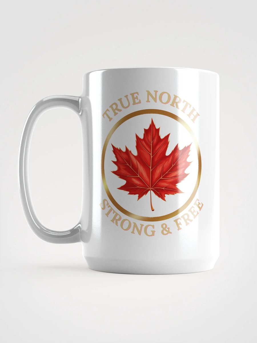 True North Maple Leaf Mug (Gold Font) product image (6)