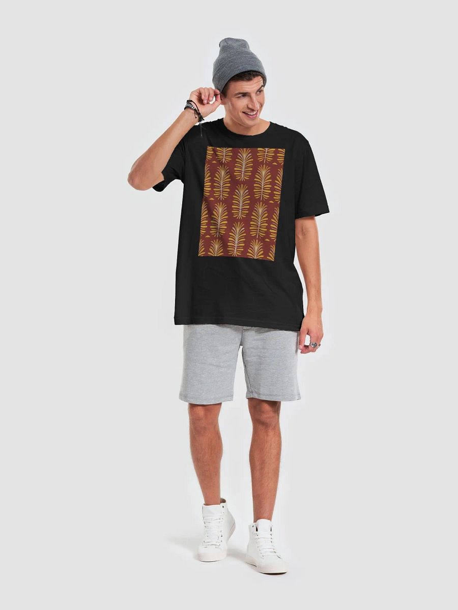 Graphic Grove Unisex T-Shirt with Nature-Inspired Leaf Pattern product image (1)