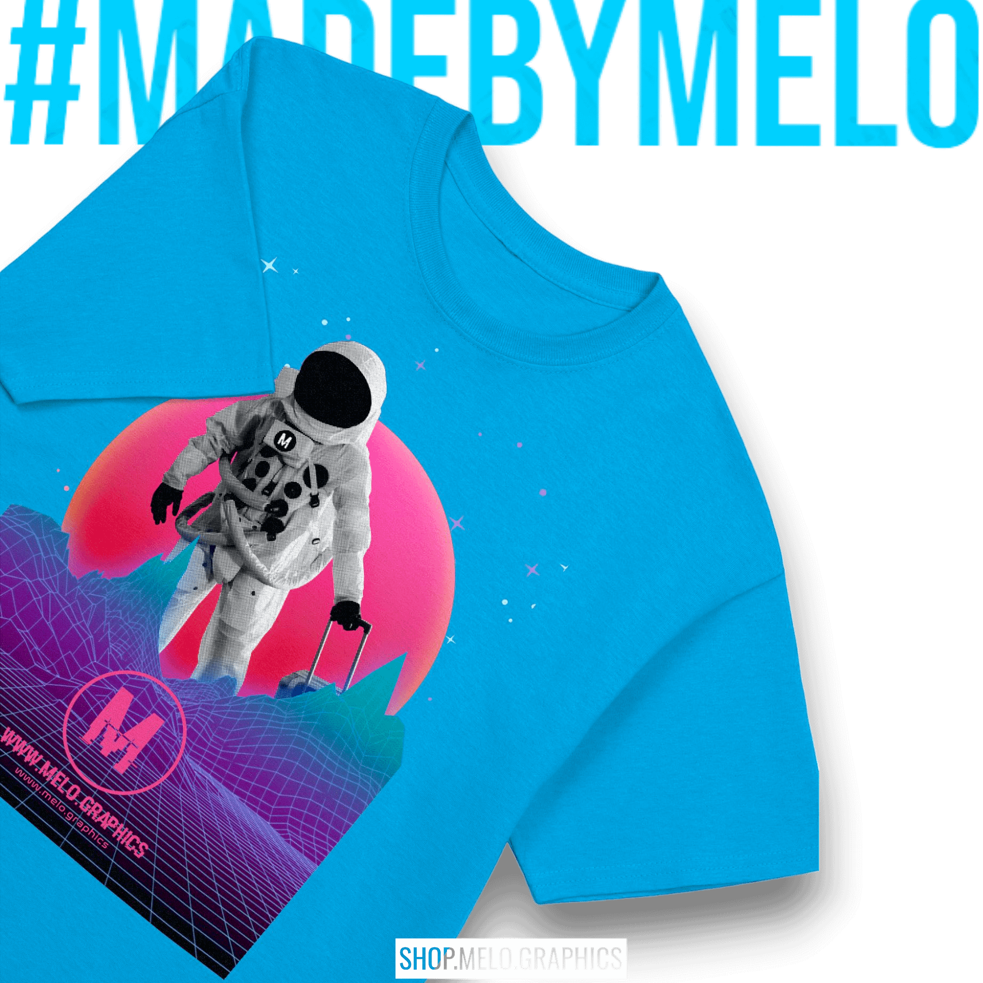 Digital Nomad - Premium T-Shirt | #MadeByMELO product image (2)