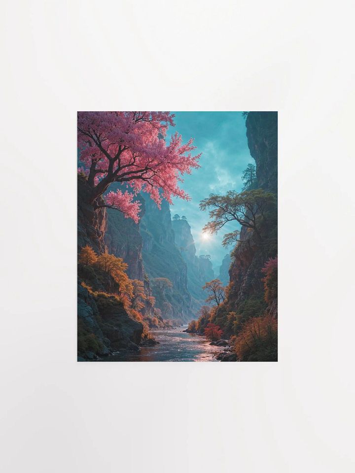 Tranquil Canyon Blossom Poster product image (3)