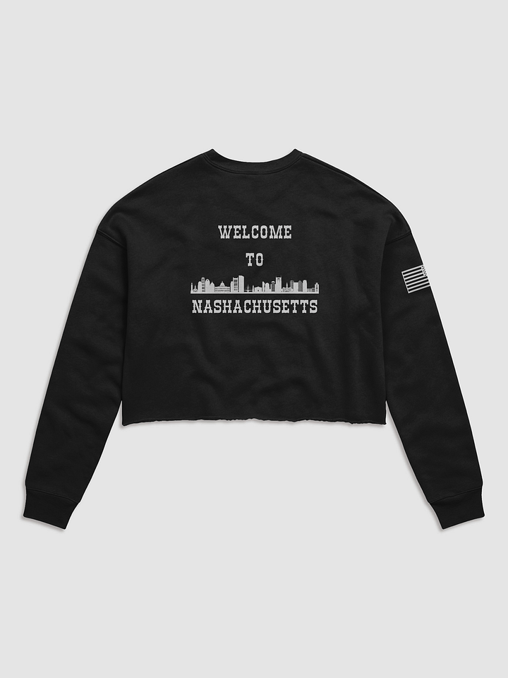 BnB Nash Crop Sweatshirt - White product image (2)