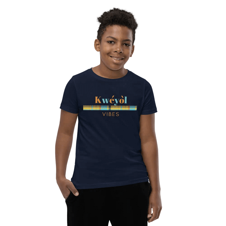 Kwéyòl VIBES Youth T-Shirt product image (2)