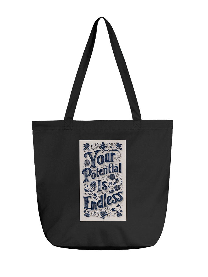 Your Potential Is Endless DT – Organic Cotton Tote Bag (Standard) product image (1)