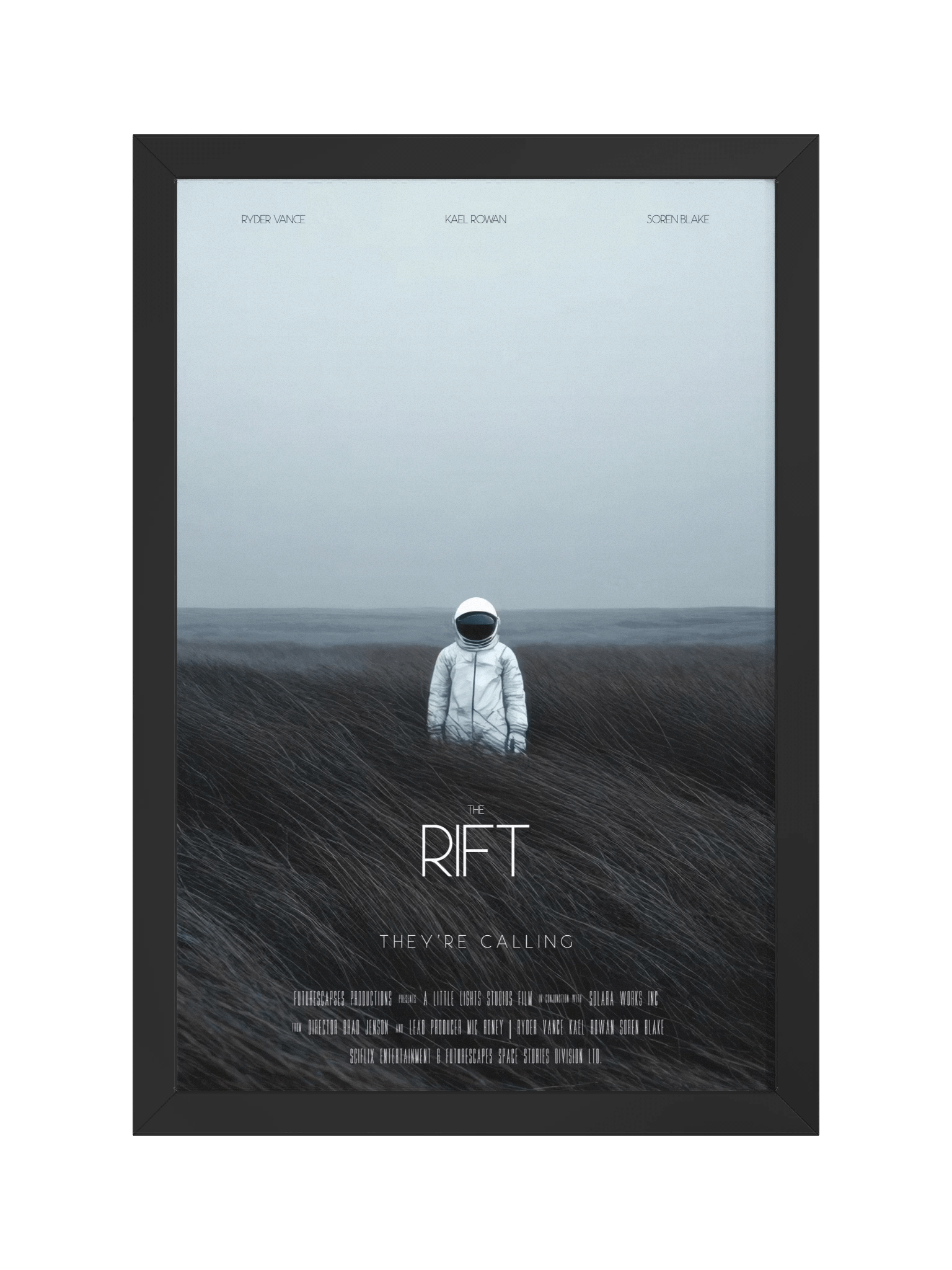 The Rift - Faux Movie Poster (Framed) product image (1)
