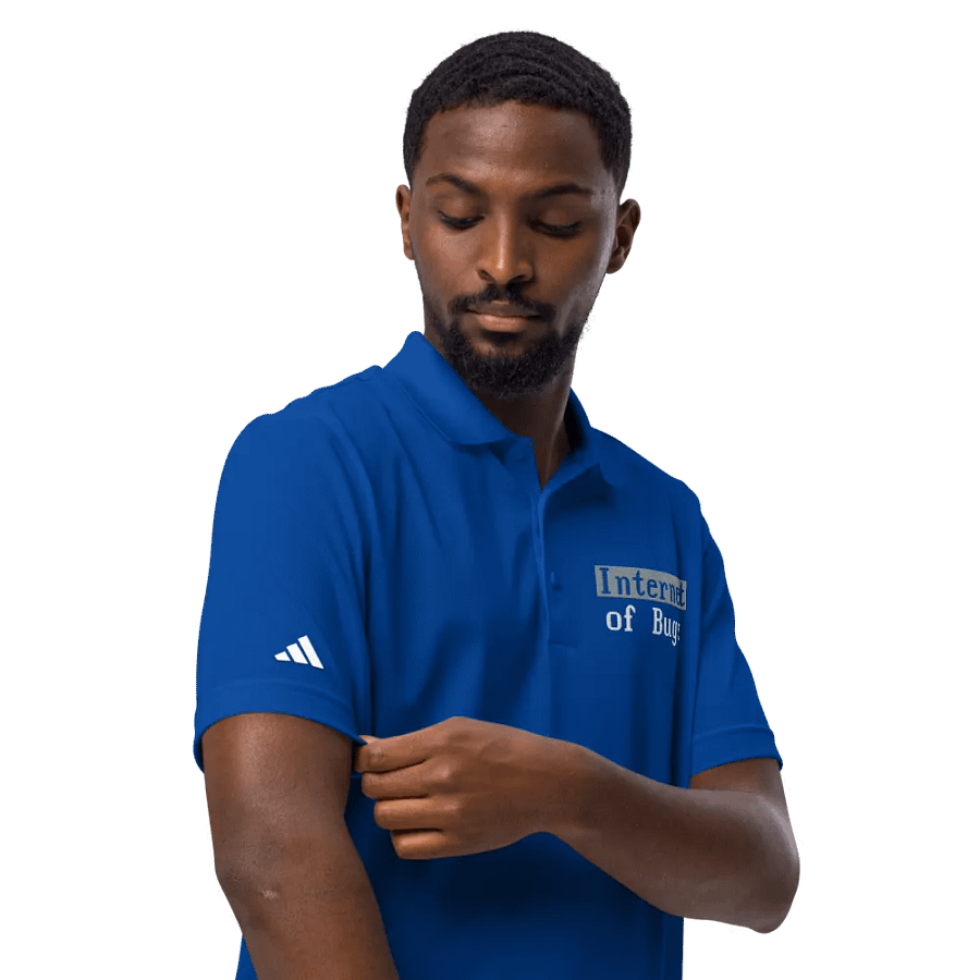 Internet Of Bugs Adidas Polo Shirt product image (6)