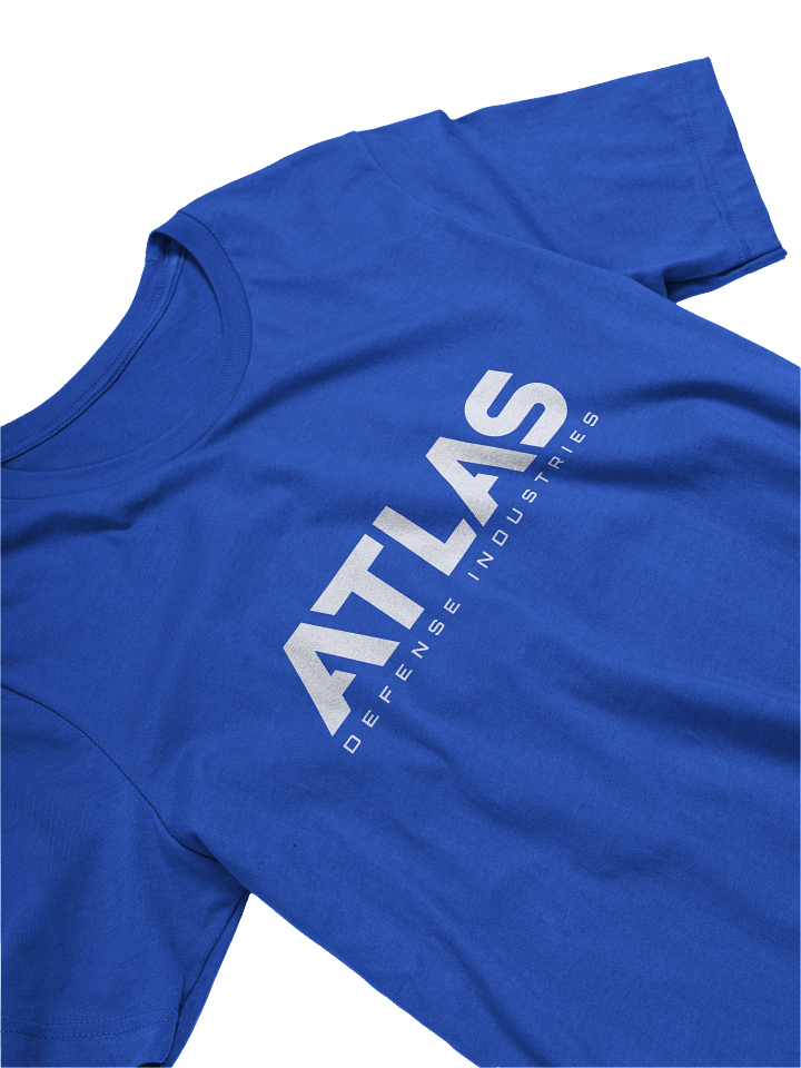 'ATLAS' White Logo Tee product image (1)