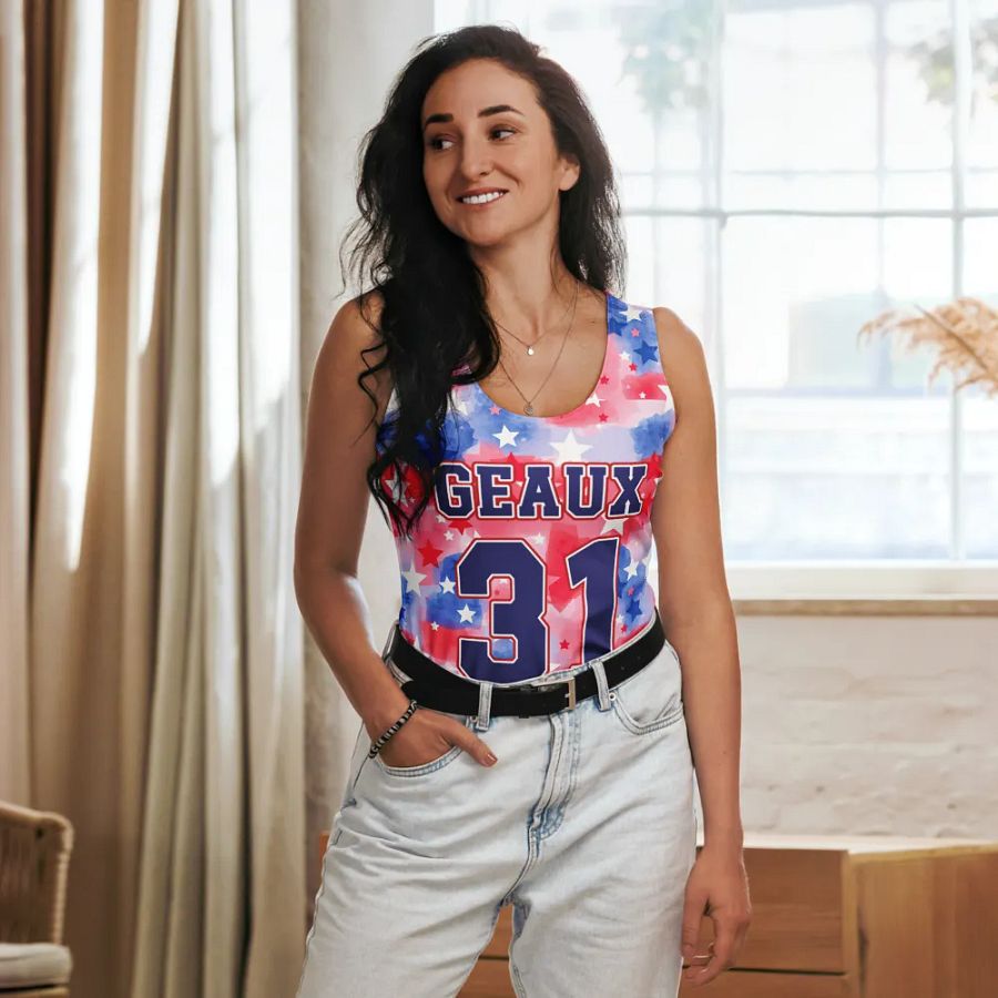 RWB All Over Print Tank Top - Geaux 31 product image (8)