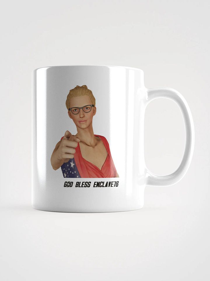 First Lady White Glossy Mug product image (1)
