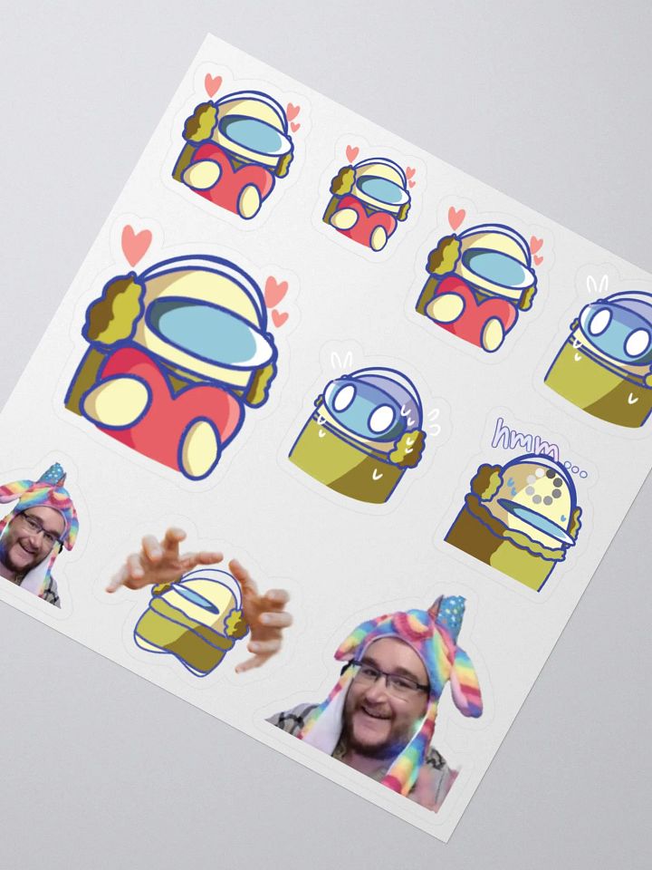 Emotes Sticker Pack product image (1)
