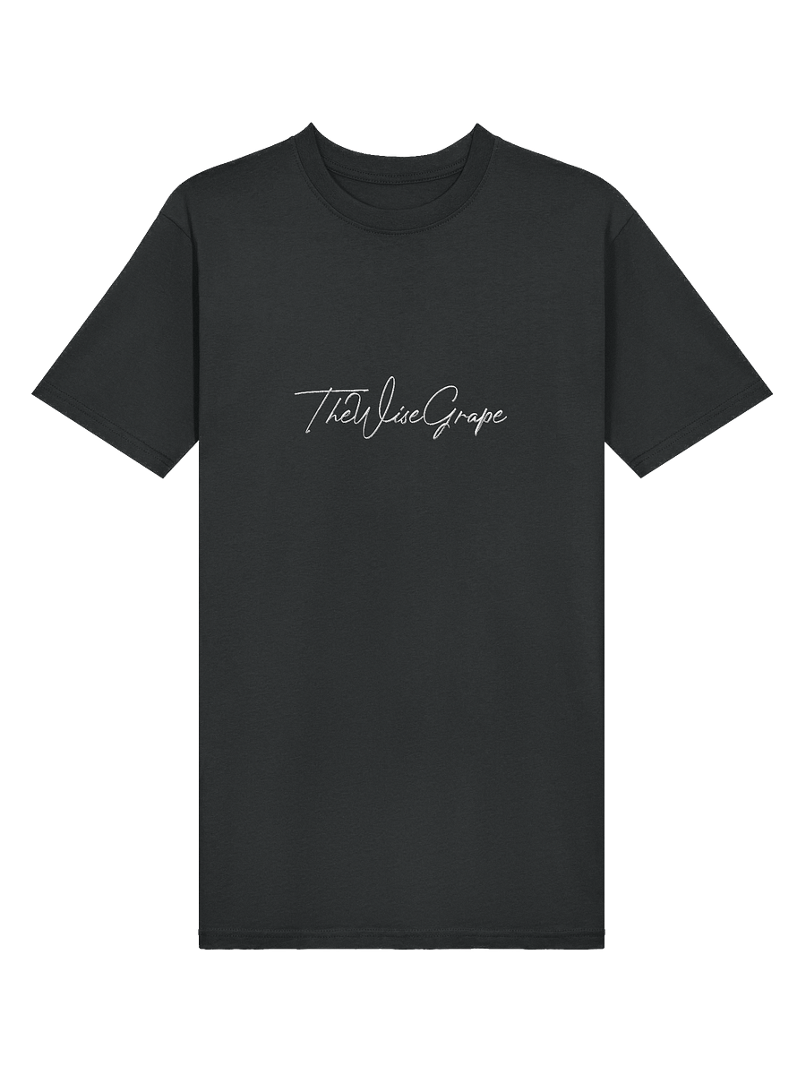 Grape White Signature Embroidered Tee product image (7)