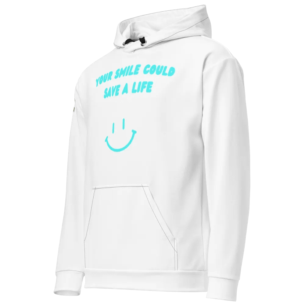 Smile Polyester Hoodie product image (3)
