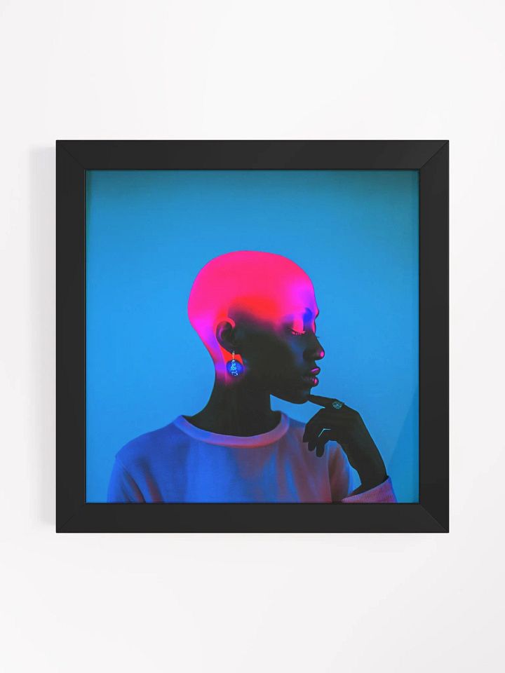 Dripped In Thought Framed Poster product image (1)