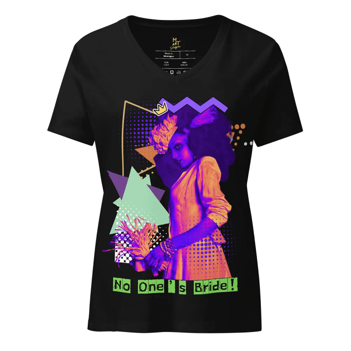 No One's Bride! Relaxed V-Neck T-Shirt product image (1)