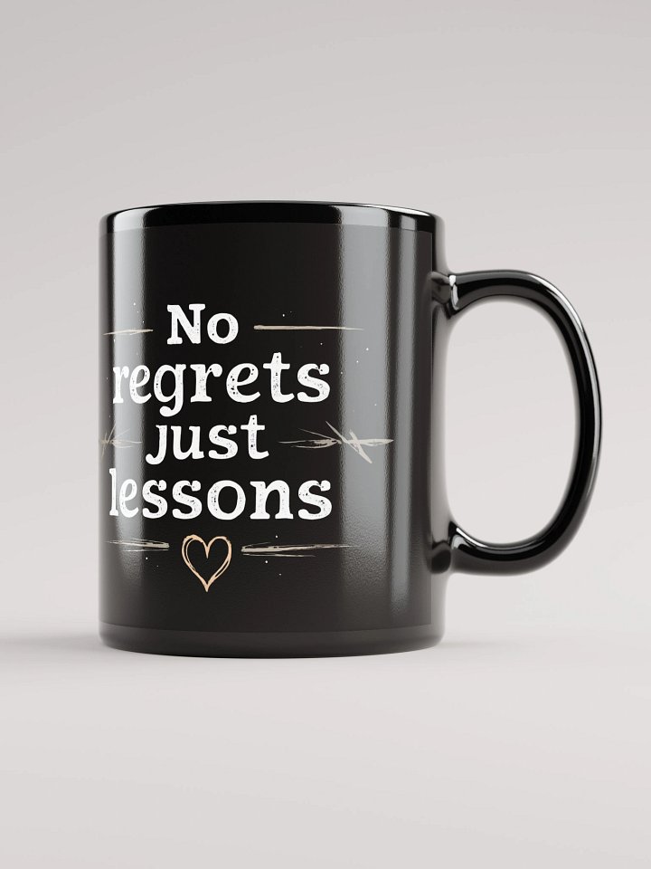 Transform Your Life with Jennifer Aniston’s Wisdom: Embrace No Regrets, Just Lessons – The Mug That Inspires Every Morning product image (1)