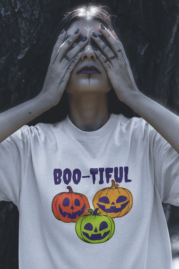 Boo-tiful Halloween Jack-O'-Lantern T-Shirt product image (1)