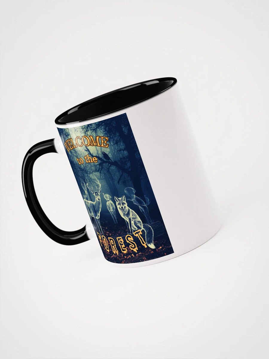 Ghostly Forest Creatures Ceramic Coffee Mug. product image (3)