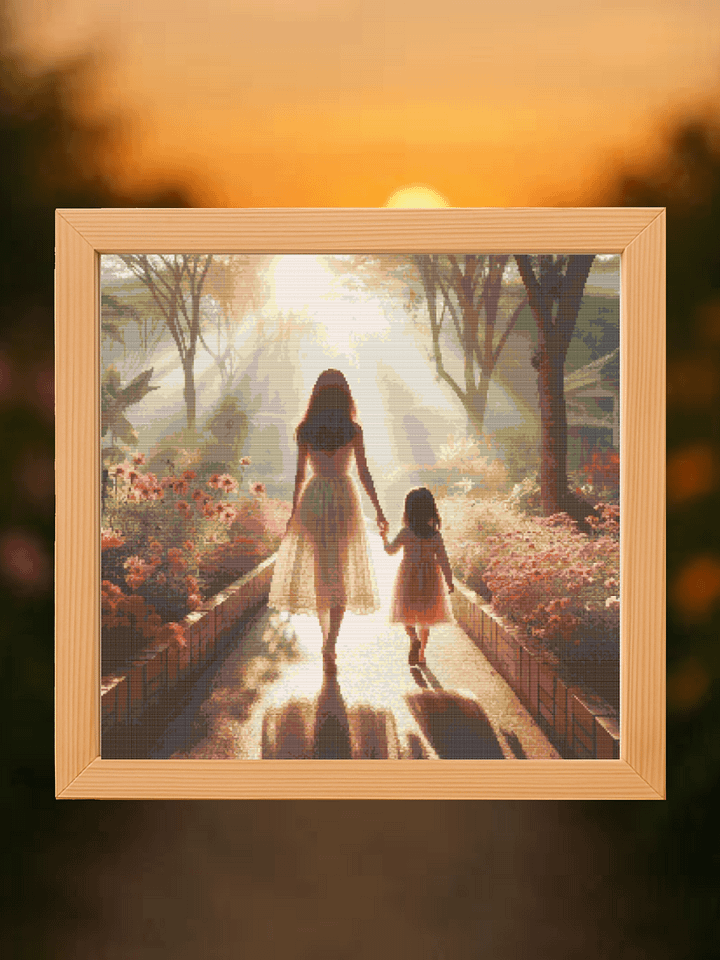 Steps Of Love Cross Stitch Pattern product image (1)