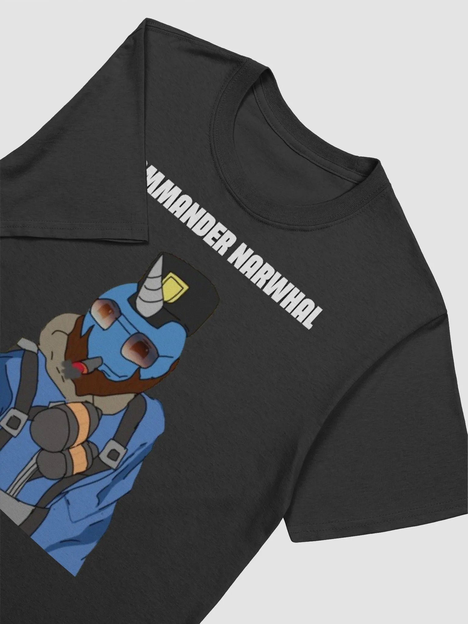 Commander Narwhal T-Shirt product image (6)