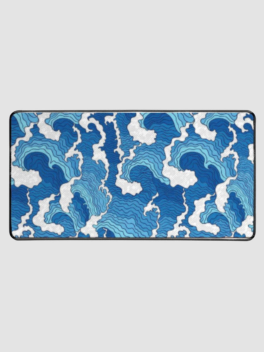 CDpads Blue And White Wave Pattern product image (1)