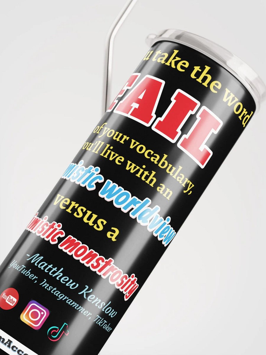 Stainless Steel Tumbler [Quote 5] product image (4)