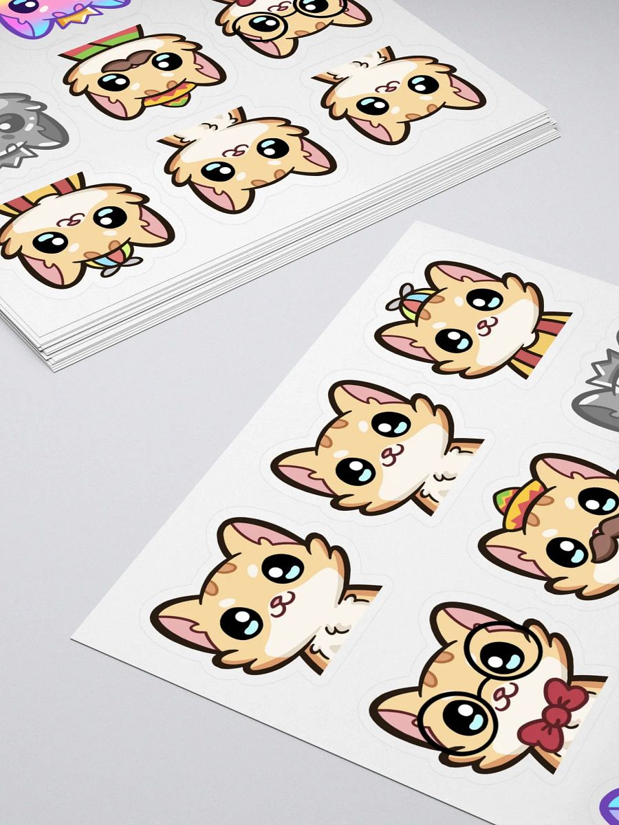Toti Badges Kiss Cut Stickers product image (4)
