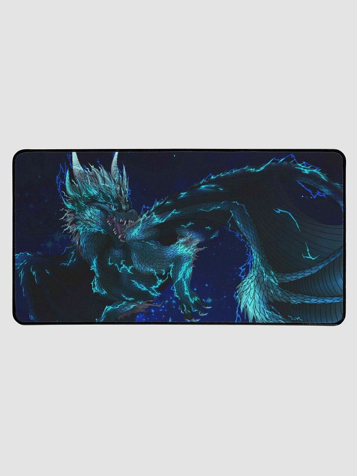 Dark Lightning Stitched Deskmat product image (1)