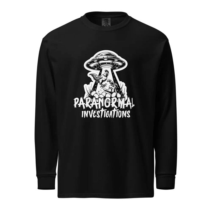 UFO Chicken Abduction Long Sleeve Shirt product image (1)