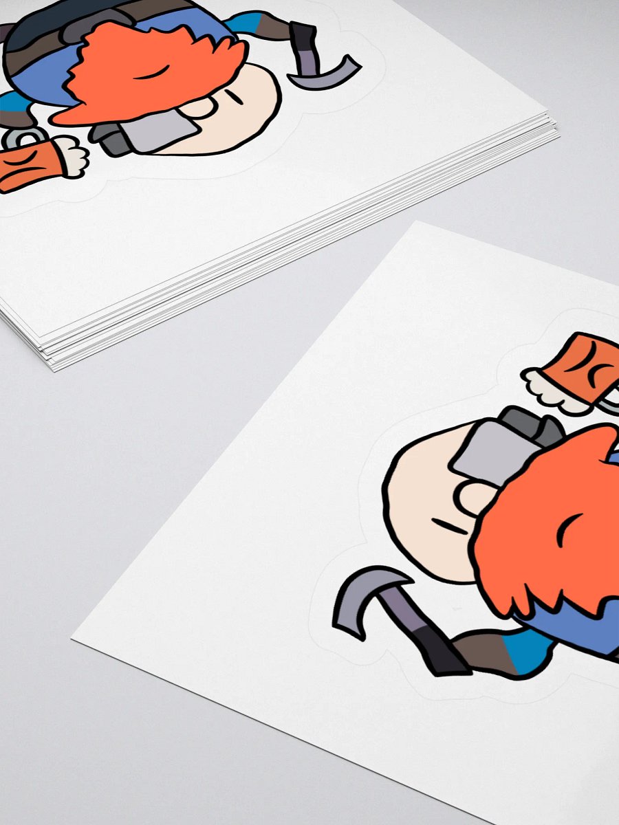 Dumpy dwarf sticker product image (10)