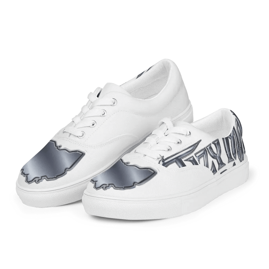 Tizy Mak Lace-Up Canvas Shoes product image (4)